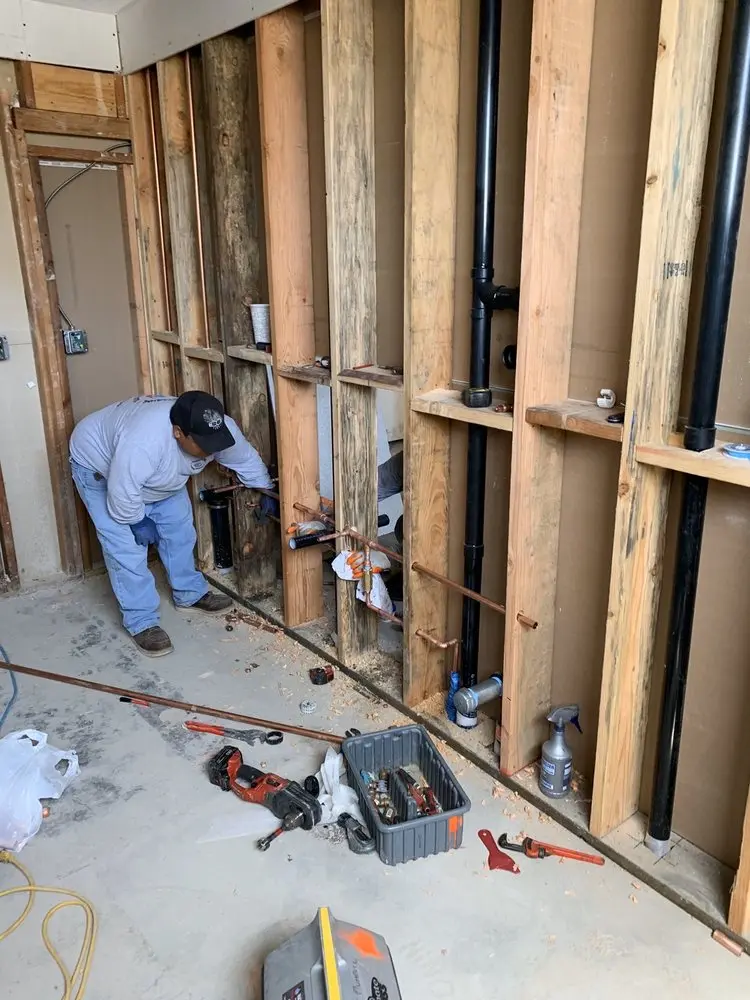 Commercial rough-in plumbing for Water Heater Replacement in Monmouth Junction